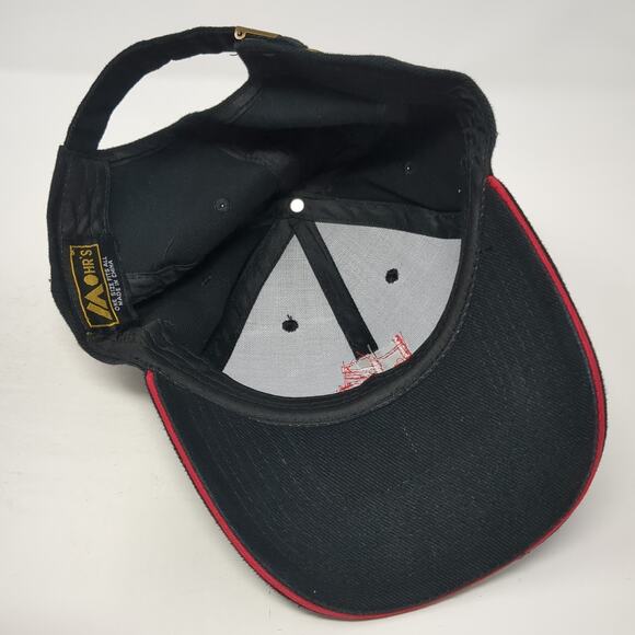 Hilex Slideback Baseball Cap Black One Size Adjustable Embroidered Mohr's - Picture 7 of 9